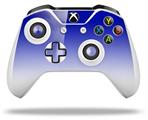 WraptorSkinz Decal Skin Wrap Set works with 2016 and newer XBOX One S / X Controller Smooth Fades White Blue (CONTROLLER NOT INCLUDED)