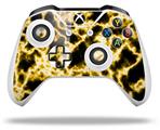 WraptorSkinz Decal Skin Wrap Set works with 2016 and newer XBOX One S / X Controller Electrify Yellow (CONTROLLER NOT INCLUDED)