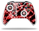 WraptorSkinz Decal Skin Wrap Set works with 2016 and newer XBOX One S / X Controller Electrify Red (CONTROLLER NOT INCLUDED)