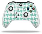 WraptorSkinz Decal Skin Wrap Set works with 2016 and newer XBOX One S / X Controller Houndstooth Seafoam Green (CONTROLLER NOT INCLUDED)
