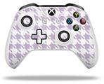 WraptorSkinz Decal Skin Wrap Set works with 2016 and newer XBOX One S / X Controller Houndstooth Lavender (CONTROLLER NOT INCLUDED)