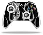 WraptorSkinz Decal Skin Wrap Set works with 2016 and newer XBOX One S / X Controller Metal Flames Chrome (CONTROLLER NOT INCLUDED)