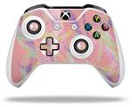 WraptorSkinz Decal Skin Wrap Set works with 2016 and newer XBOX One S / X Controller Neon Swoosh on Pink (CONTROLLER NOT INCLUDED)