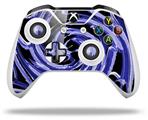 WraptorSkinz Decal Skin Wrap Set works with 2016 and newer XBOX One S / X Controller Alecias Swirl 02 Blue (CONTROLLER NOT INCLUDED)