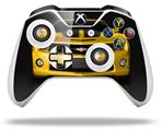 WraptorSkinz Decal Skin Wrap Set works with 2016 and newer XBOX One S / X Controller 2010 Chevy Camaro Yellow - Black Stripes on Black (CONTROLLER NOT INCLUDED)