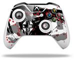 WraptorSkinz Decal Skin Wrap Set works with 2016 and newer XBOX One S / X Controller Abstract 02 Red (CONTROLLER NOT INCLUDED)