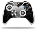 WraptorSkinz Decal Skin Wrap Set works with 2016 and newer XBOX One S / X Controller Glass Heart Grunge Gray (CONTROLLER NOT INCLUDED)