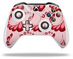 WraptorSkinz Decal Skin Wrap Set works with 2016 and newer XBOX One S / X Controller Petals Red (CONTROLLER NOT INCLUDED)