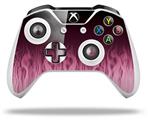 WraptorSkinz Decal Skin Wrap Set works with 2016 and newer XBOX One S / X Controller Fire Pink (CONTROLLER NOT INCLUDED)