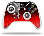 WraptorSkinz Decal Skin Wrap Set works with 2016 and newer XBOX One S / X Controller Fire Red (CONTROLLER NOT INCLUDED)