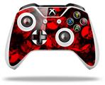 WraptorSkinz Decal Skin Wrap Set works with 2016 and newer XBOX One S / X Controller Skulls Confetti Red (CONTROLLER NOT INCLUDED)