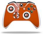 WraptorSkinz Decal Skin Wrap Set works with 2016 and newer XBOX One S / X Controller Solids Collection Burnt Orange (CONTROLLER NOT INCLUDED)