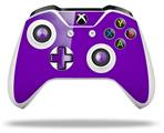 WraptorSkinz Decal Skin Wrap Set works with 2016 and newer XBOX One S / X Controller Solids Collection Purple (CONTROLLER NOT INCLUDED)