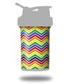 Skin Decal Wrap works with Blender Bottle ProStak 22oz Zig Zag Rainbow (BOTTLE NOT INCLUDED)