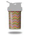 Skin Decal Wrap works with Blender Bottle ProStak 22oz Zig Zag Colors 01 (BOTTLE NOT INCLUDED)