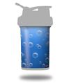 Skin Decal Wrap works with Blender Bottle ProStak 22oz Bubbles Blue (BOTTLE NOT INCLUDED)