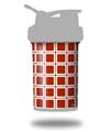 Skin Decal Wrap works with Blender Bottle ProStak 22oz Squared Red Dark (BOTTLE NOT INCLUDED)