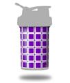 Skin Decal Wrap works with Blender Bottle ProStak 22oz Squared Purple (BOTTLE NOT INCLUDED)