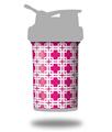 Skin Decal Wrap works with Blender Bottle ProStak 22oz Boxed Fushia Hot Pink (BOTTLE NOT INCLUDED)