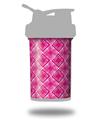 Skin Decal Wrap works with Blender Bottle ProStak 22oz Wavey Fushia Hot Pink (BOTTLE NOT INCLUDED)