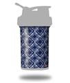 Skin Decal Wrap works with Blender Bottle ProStak 22oz Wavey Navy Blue (BOTTLE NOT INCLUDED)