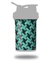 Skin Decal Wrap works with Blender Bottle ProStak 22oz Retro Houndstooth Seafoam Green (BOTTLE NOT INCLUDED)