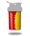 Skin Decal Wrap works with Blender Bottle ProStak 22oz Ripped Colors Red Yellow (BOTTLE NOT INCLUDED)