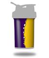 Skin Decal Wrap works with Blender Bottle ProStak 22oz Ripped Colors Purple Yellow (BOTTLE NOT INCLUDED)