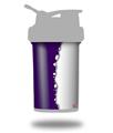 Skin Decal Wrap works with Blender Bottle ProStak 22oz Ripped Colors Purple White (BOTTLE NOT INCLUDED)