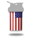 Skin Decal Wrap works with Blender Bottle ProStak 22oz USA American Flag 01 (BOTTLE NOT INCLUDED)