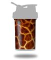 Skin Decal Wrap works with Blender Bottle ProStak 22oz Fractal Fur Giraffe (BOTTLE NOT INCLUDED)