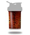 Skin Decal Wrap works with Blender Bottle ProStak 22oz Fractal Fur Tiger (BOTTLE NOT INCLUDED)