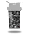Skin Decal Wrap works with Blender Bottle ProStak 22oz HEX Mesh Camo 01 Gray (BOTTLE NOT INCLUDED)