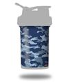 Skin Decal Wrap works with Blender Bottle ProStak 22oz WraptorCamo Digital Camo Navy (BOTTLE NOT INCLUDED)