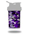 Skin Decal Wrap works with Blender Bottle ProStak 22oz WraptorCamo Digital Camo Purple (BOTTLE NOT INCLUDED)