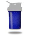 Skin Decal Wrap works with Blender Bottle ProStak 22oz Raining Blue (BOTTLE NOT INCLUDED)