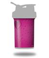 Skin Decal Wrap works with Blender Bottle ProStak 22oz Raining Fuschia Hot Pink (BOTTLE NOT INCLUDED)