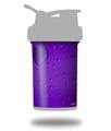 Skin Decal Wrap works with Blender Bottle ProStak 22oz Raining Purple (BOTTLE NOT INCLUDED)