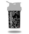 Skin Decal Wrap works with Blender Bottle ProStak 22oz WraptorCamo Old School Camouflage Camo Black (BOTTLE NOT INCLUDED)