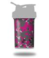 Skin Decal Wrap works with Blender Bottle ProStak 22oz WraptorCamo Old School Camouflage Camo Fuschia Hot Pink (BOTTLE NOT INCLUDED)
