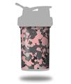 Skin Decal Wrap works with Blender Bottle ProStak 22oz WraptorCamo Old School Camouflage Camo Pink (BOTTLE NOT INCLUDED)