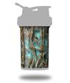 Skin Decal Wrap works with Blender Bottle ProStak 22oz WraptorCamo Grassy Marsh Camo Neon Teal (BOTTLE NOT INCLUDED)