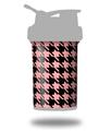 Skin Decal Wrap works with Blender Bottle ProStak 22oz Houndstooth Pink on Black (BOTTLE NOT INCLUDED)