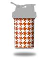 Skin Decal Wrap works with Blender Bottle ProStak 22oz Houndstooth Burnt Orange (BOTTLE NOT INCLUDED)