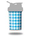 Skin Decal Wrap works with Blender Bottle ProStak 22oz Houndstooth Blue Neon (BOTTLE NOT INCLUDED)