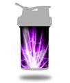 Skin Decal Wrap works with Blender Bottle ProStak 22oz Lightning Purple (BOTTLE NOT INCLUDED)