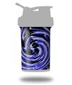Skin Decal Wrap works with Blender Bottle ProStak 22oz Alecias Swirl 02 Blue (BOTTLE NOT INCLUDED)