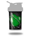 Skin Decal Wrap works with Blender Bottle ProStak 22oz Barbwire Heart Green (BOTTLE NOT INCLUDED)