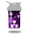 Skin Decal Wrap works with Blender Bottle ProStak 22oz Radioactive Purple (BOTTLE NOT INCLUDED)