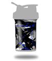Skin Decal Wrap works with Blender Bottle ProStak 22oz Abstract 02 Blue (BOTTLE NOT INCLUDED)